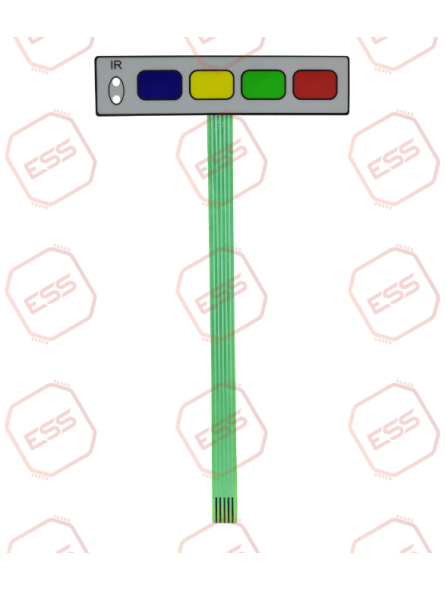DataCold 500 Keypad Overlay
